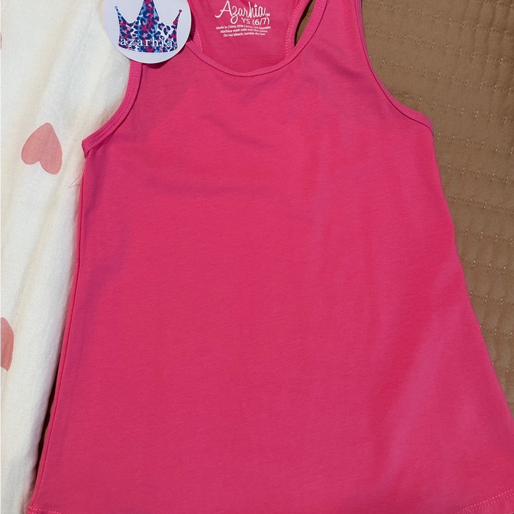 Azarhia Vibrant Pink Sleeveless Top